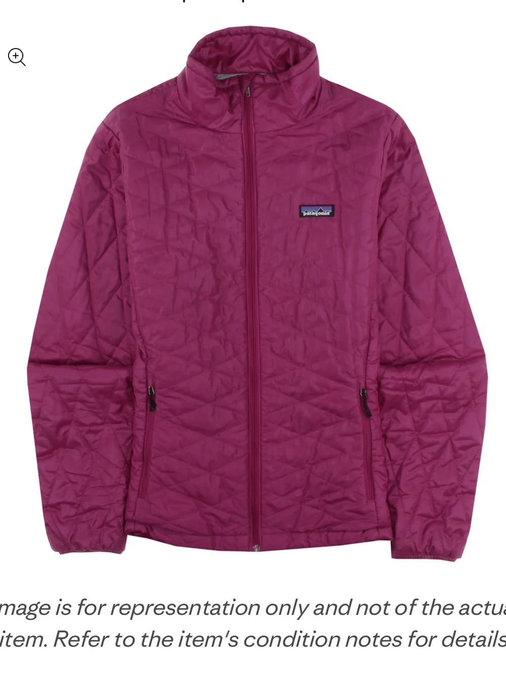 Patagonia Women’s Eco Puff Jacket - magenta Medium